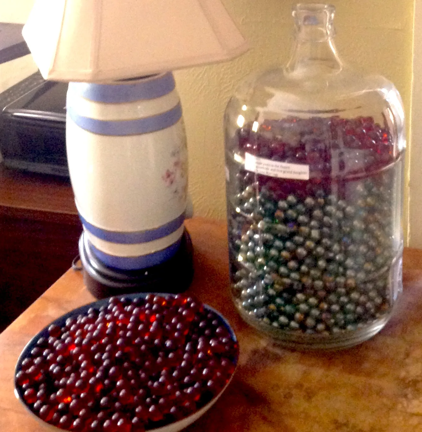 Two jars of Marbles...