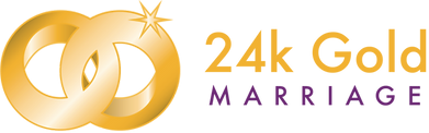 24k Gold Marriage Logo